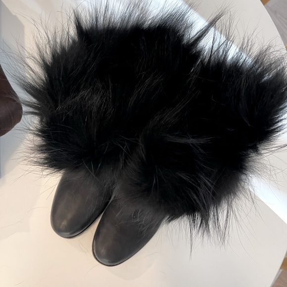 SARTORE from Paris real fur Motorcycle Boots - Picture 2 of 6